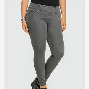 Grey torrid jeggings